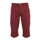 Crosshatch Men's Winchino Shorts - Wine - 28 - Wine Image 1