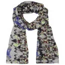 Vero Moda Mauanta Long Scarf - Black/Grey - One Size - Black Image 1