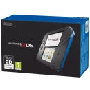 Nintendo 2DS Console (Black + Blue) Image 1