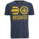 Crosshatch Men's Classico T-Shirt - Total Eclipse - S - Blue Image 1