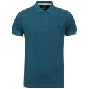 Bench Men's Resting Polo Shirt - Legon Blue - S - Legon Blue Image 1