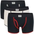 Jack & Jones Men's 3-Pack CG Boxers - Pompeian Red - S - Red Image 1