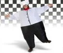 Inflatable Chef Costume Image 1