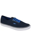 Vans Authentic Canvas Trainer - Pop Lace - Dress Blue - 3 - Dress Blue Image 1