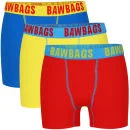 Bawbags Men's 3-Pack Neon Boxer Shorts - S - Multi Image 1