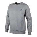 Puma Men's Essential Crew Neck Sweatshirt - Grey/Black - S - Grey Image 1