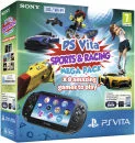 PS Vita (3G and Wi-Fi Enabled) - Includes Sports & Racing Mega Pack + 16GB Memory Card Image 1