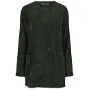 ONLY Women's Ellen Floral Spring Coat - Khaki - XS/UK 6 - Green Image 1
