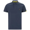 Bench Men's Resting Polo Shirt - Dress Blue - S - Dress Blue Image 1