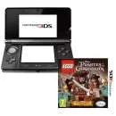 Nintendo 3DS Console (Cosmic Black) Bundle: (Includes LEGO Pirates Of The Caribbean: The Video Game) Image 1