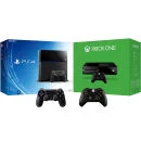 The Best of Both Worlds bundle - PS4: New Sony PlayStation 4 Console & Xbox One (Without Kinect) + 2 Extra Controllers Image 1