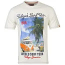 Tokyo Laundry Men's World Tour T-Shirt - Ivory - S - Ivory Image 1