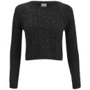 Vero Moda Banita Cable Knitted Jumper - Grey - UK 8 - Grey Image 1