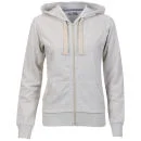 Brave Soul Women's Adrian Zip Through Hoody - Oatmeal Marl - S - Oatmeal Marl Image 1