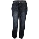 Bench Women's Cropped Cuffed Jeans - Blue - 26R - Blue Image 1