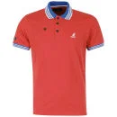 Kangol Men's Marvel Polo Shirt - Light Red - S - Light Red Image 1
