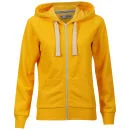 Brave Soul Women's Adrian Hooded Zip Through - Sunshine Yellow - S - Sunshine Yellow Image 1
