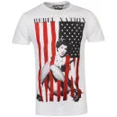 Ringspun Men's Rebel Nation Photo Print T-Shirt - White - S - White Image 1