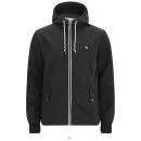 Original Penguin Men's Full Zip Hooded Ratner Jacket - True Black - S - True Black Image 1