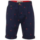 Tokyo Laundry Men's Martinez Cropped Hem Shorts - Twilight Blue - S - Twilight Blue Image 1