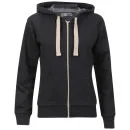 Brave Soul Women's Adrian Hooded Zip Through - Charcoal Marl - S - Charcoal Marl Image 1