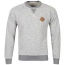 Urban Stone Men's Crank Crewneck Space Dyed Sweatshirt - Grey - S - Grey Image 1