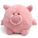 Pillowhead Chubbies Cushion - Large Pig Image 1