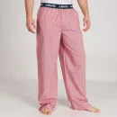 Levi's Men's Woven Loungepants - Red Check - S - Red Image 1