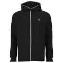 Jack & Jones Men's Edge Zip Through Hoody - Black - S - Black Image 1