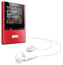Philips GoGear ViBE 8GB MP4 Player - Red Image 1