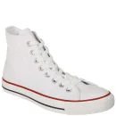Converse Unisex Hi-Top Trainers - Optical White - 3.5 - Optical White Image 1