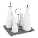 Natural Living Oil and Vinegar/Salt and Pepper Set Image 1