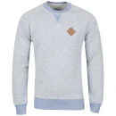 Urban Stone Men's Crank Crewneck Space Dyed Sweatshirt - Sky - S - Sky Image 1