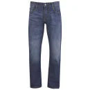 Bench Men Rico Straight Fit Jeans - Mid Wash - 30R - Mid Wash Image 1