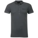 Firetrap Men's Ecked Collar Detail Polo Shirt - Teal - M Image 1
