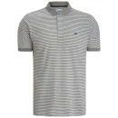 Boxfresh Men's Keckle Skinny Stripe Polo - White - S - White Image 1