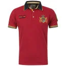 Brave Soul Men's Pulitzer Polo Shirt - Red - M - Red Image 1
