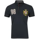 Brave Soul Men's Walpole Polo Shirt - Dark Navy - M - Dark Navy Image 1
