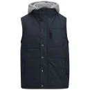 Soul Star Men's Haughton Sync Gilet - Navy - S - Blue Image 1