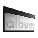Portable Digital Photo Album - Black/Silver Image 1