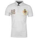 Brave Soul Men's Walpole Polo Shirt - White - M - White Image 1