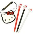 Hello Kitty Touch Stylus Pen Set (3DS, DSi XL, DSi, DS Lite) Image 1
