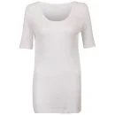 Chloe Women's Basic Jersey T-Shirt - White - 10 - White Image 1