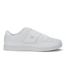 Beck & Hersey Men's Hades Patent Velcro Strap OX Trainers - White - UK 7 - White Image 1