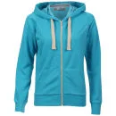 Brave Soul Women's Adrian Hooded Zip Through - Aqua Marl - S - Aqua Marl Image 1