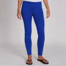 Influence Women's Plain Leggings - Blue - S-M - Blue Image 1