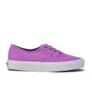 Vans Women's Authentic Overwashed Trainers - Radiant Orchid - 3 - Pink/Purple Image 1