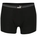 Puma Men's Contrast Waist Band Boxers - Black - S - Black Image 1