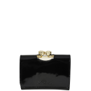 Ted Baker Rebekka Bow Bobble Small Leather Purse - Black Image 1
