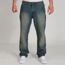 Ringspun Men's Deadstock Jeans - Light Wash - 28R - Light Wash Image 1